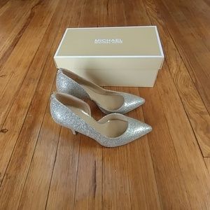 Michael Michael Kors Nathalie Flex Glitter Pump